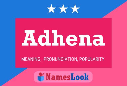 Adhena Namensposter