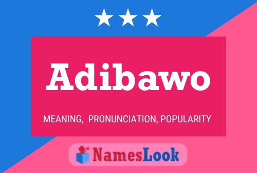 Adibawo Namensposter