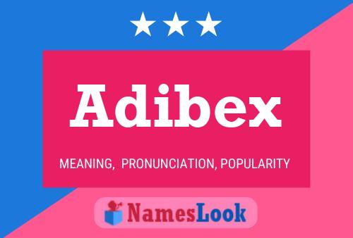 Adibex Namensposter