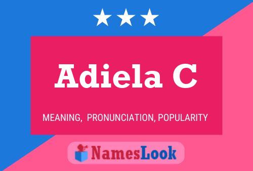 Adiela C Namensposter