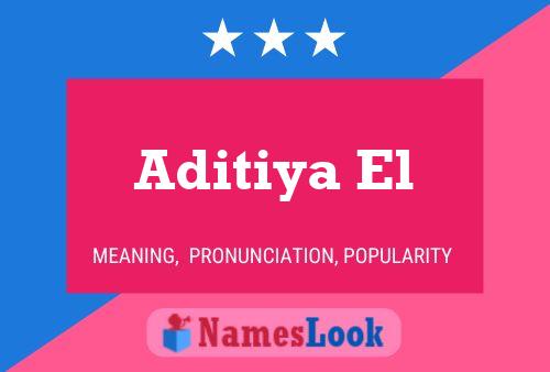 Aditiya El Namensposter