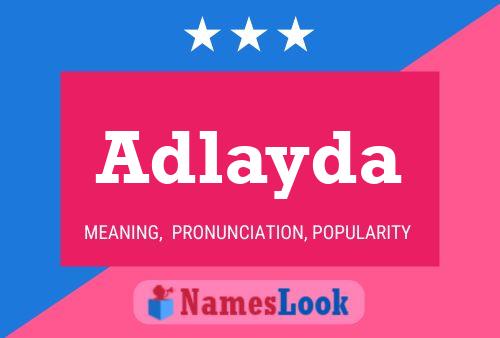 Adlayda Namensposter