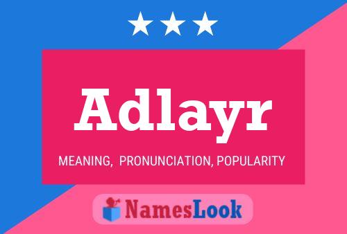 Adlayr Namensposter