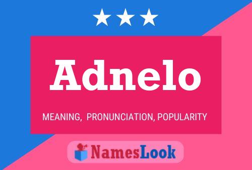 Adnelo Namensposter