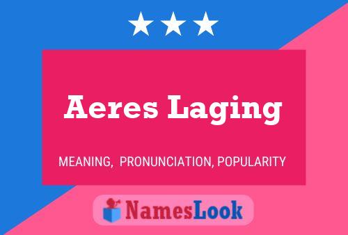 Aeres Laging Namensposter