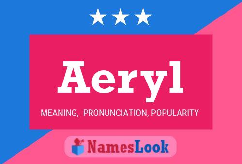 Aeryl Namensposter