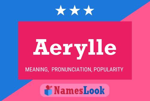 Aerylle Namensposter