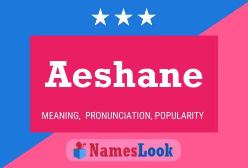 Aeshane Namensposter