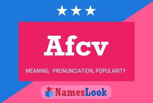 Afcv Namensposter