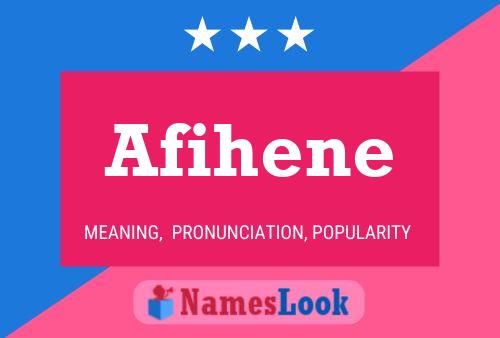 Afihene Namensposter