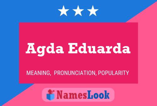 Agda Eduarda Namensposter