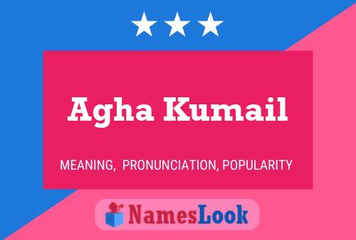 Agha Kumail Namensposter