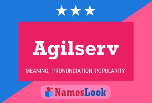 Agilserv Namensposter