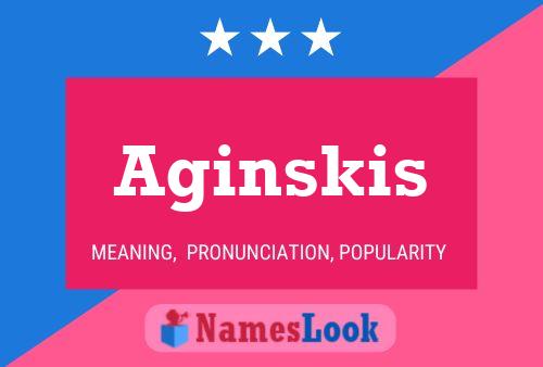 Aginskis Namensposter