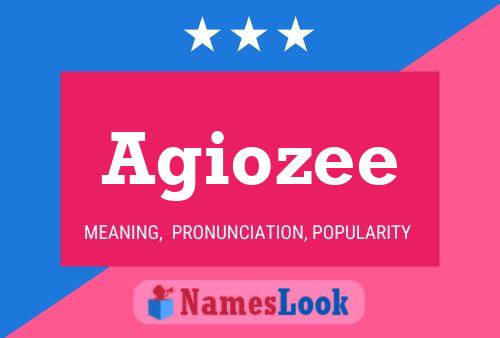 Agiozee Namensposter