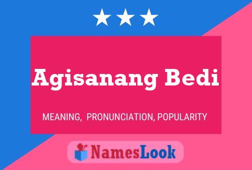 Agisanang Bedi Namensposter