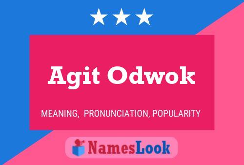 Agit Odwok Namensposter