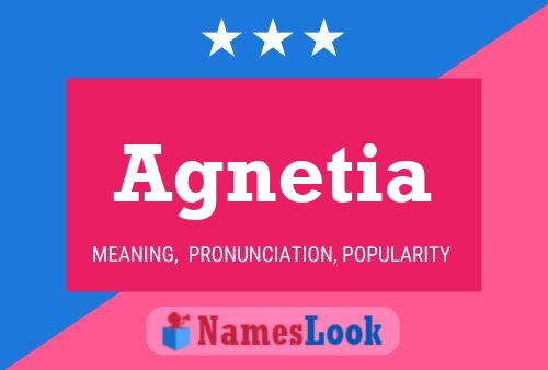 Agnetia Namensposter