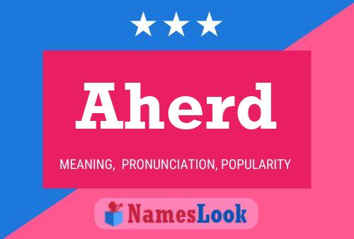 Aherd Namensposter