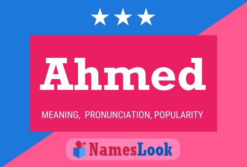 Ahmed Namensposter