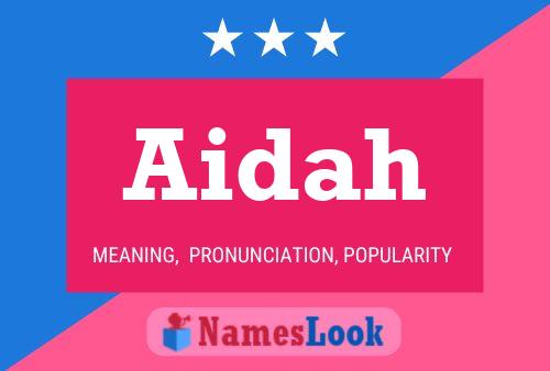 Aidah Namensposter