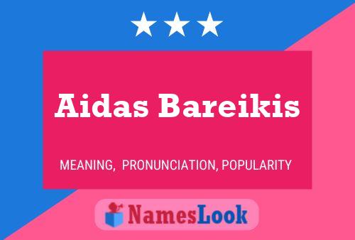 Aidas Bareikis Namensposter