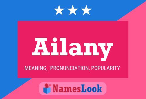 Ailany Namensposter