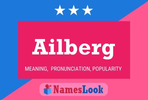 Ailberg Namensposter