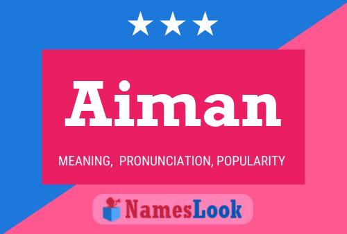 Aiman Namensposter