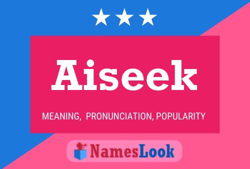 Aiseek Namensposter