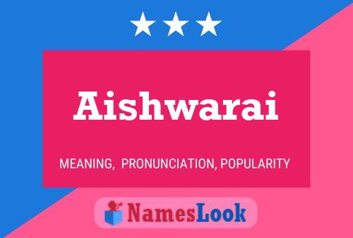 Aishwarai Namensposter