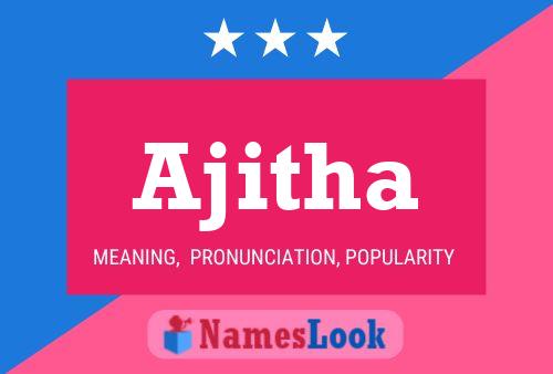 Ajitha Namensposter