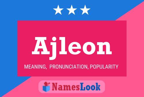 Ajleon Namensposter