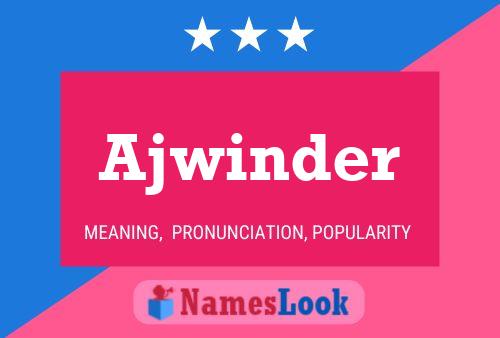 Ajwinder Namensposter