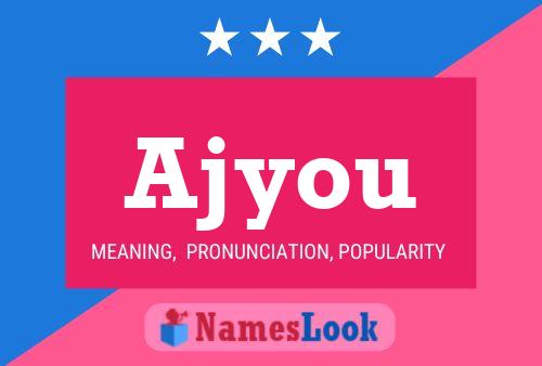 Ajyou Namensposter