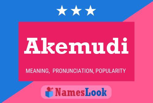 Akemudi Namensposter