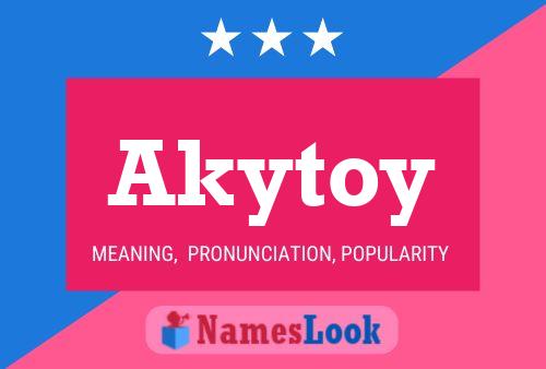 Akytoy Namensposter