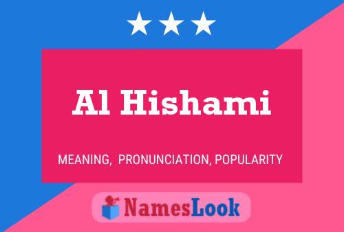 Al Hishami Namensposter