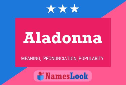 Aladonna Namensposter