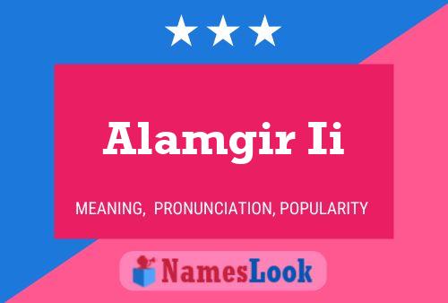 Alamgir Ii Namensposter