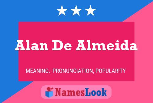 Alan De Almeida Namensposter