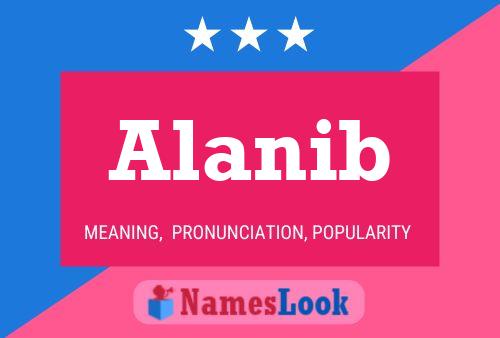 Alanib Namensposter