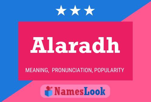 Alaradh Namensposter