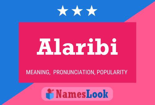 Alaribi Namensposter