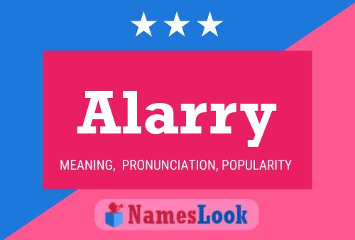 Alarry Namensposter