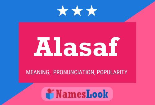 Alasaf Namensposter