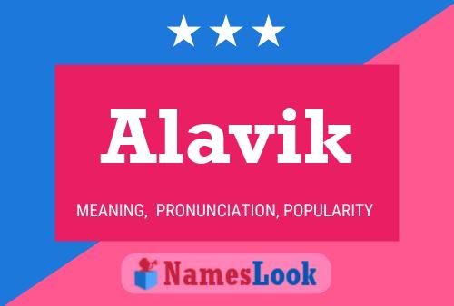 Alavik Namensposter