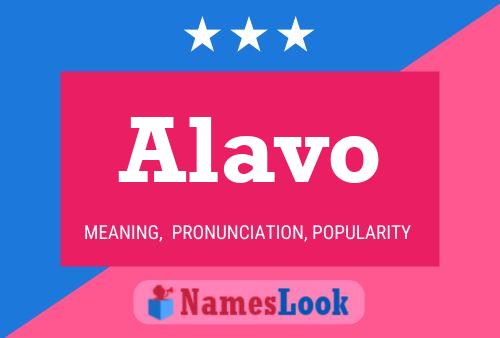 Alavo Namensposter