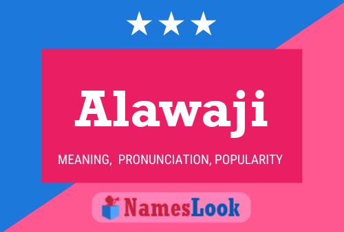 Alawaji Namensposter