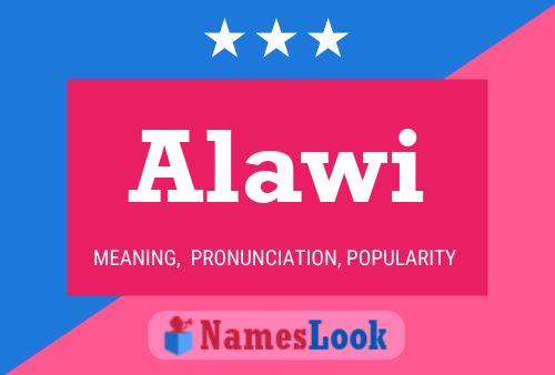 Alawi Namensposter